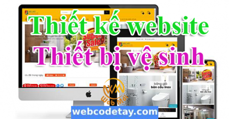 Thiết kế website Bán Thiết bị vệ sinh Thiết kế website Bán Thiết bị vệ sinh