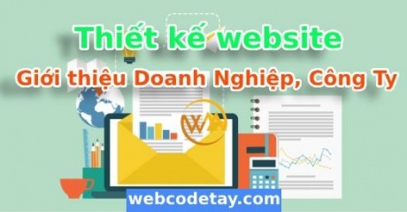Thiết kế website giới thiệu Doanh Nghiệp, Công Ty