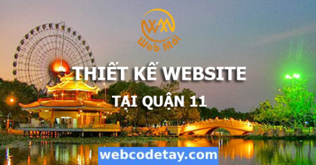 Thiết kế website tại quận 11