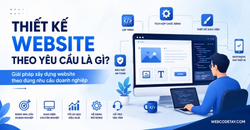 Thiết kế website theo yêu cầu là gì?