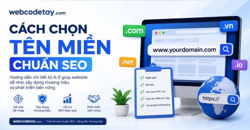 Cách chọn tên miền chuẩn SEO