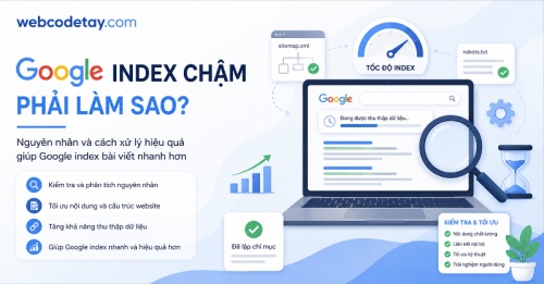 Google index chậm phải làm sao?
