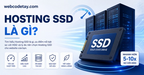 Hosting SSD là gì?