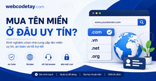 Mua tên miền ở đâu uy tín?