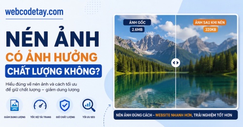 Nén ảnh có ảnh hưởng chất lượng không? Nén ảnh có ảnh hưởng chất lượng không?