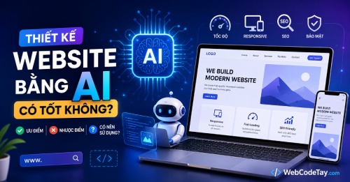 Thiết kế website bằng AI có tốt không? Thiết kế website bằng AI có tốt không?