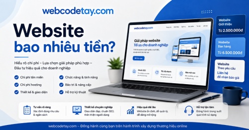 Website bao nhiêu tiền? Website bao nhiêu tiền?