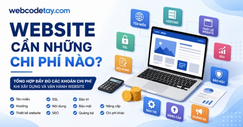 Website cần những chi phí nào? Website cần những chi phí nào?