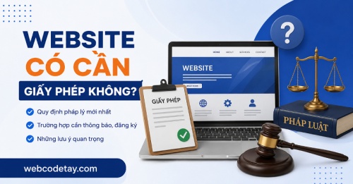 Website có cần giấy phép không? Website có cần giấy phép không?