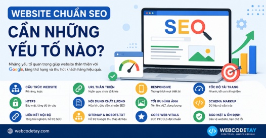 Website chuẩn SEO cần những yếu tố nào?