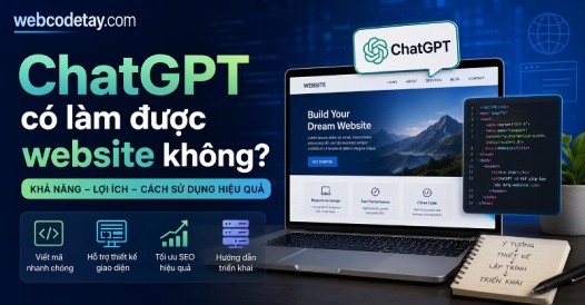 ChatGPT có làm được website không?