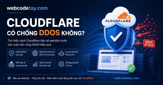 Cloudflare có chống DDoS không?