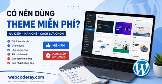 Có nên dùng Theme miễn phí?