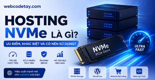 Hosting NVMe là gì?