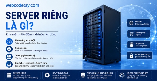 Server riêng là gì?