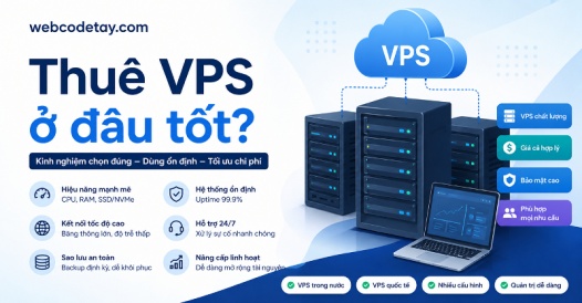 Thuê VPS ở đâu tốt?