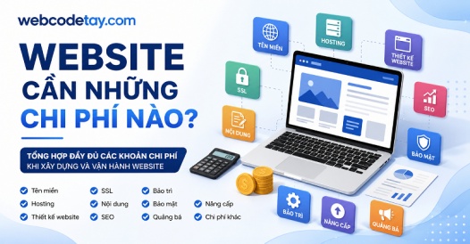 Website cần những chi phí nào?