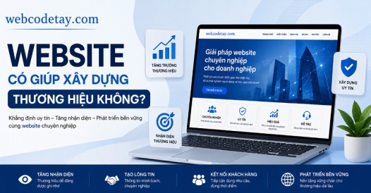 Website có giúp xây dựng thương hiệu không?
