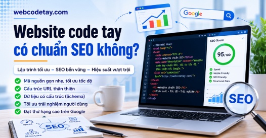Website code tay có chuẩn SEO không?
