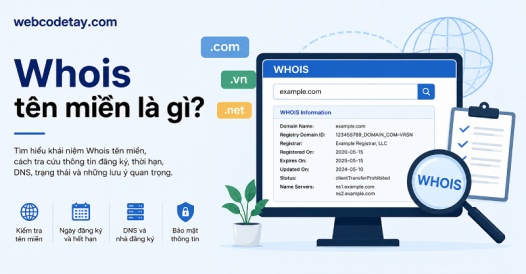 Whois tên miền là gì?