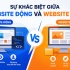 Sự khác biệt giữa website động và website tĩnh